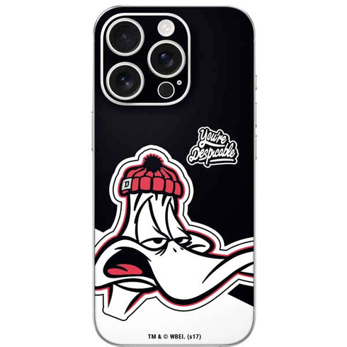 Looney Tunes Retro Daffy Duck iPhone 16 Pro Skin